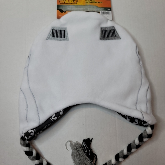 Disney Star Wars Stormtrooper Beanie Cap Laplander - Picture 4 of 5